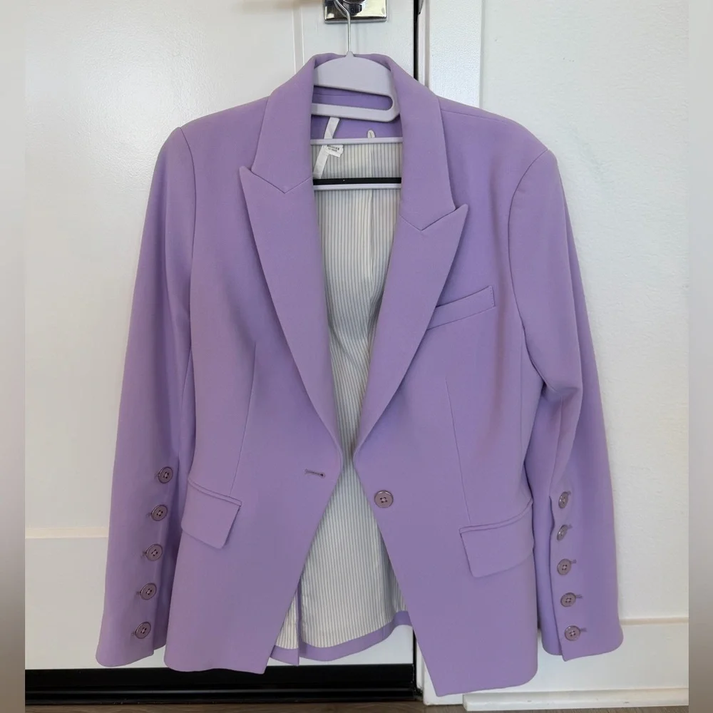 Veronica Beard lavender miller single breasted Dickey jacket blazer - Picture 1 of 6